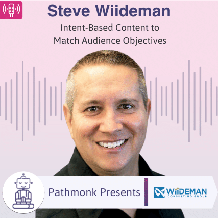 Intent-Based Content to Match Audience Objectives Interview with Steve Wiideman from Wiideman Consulting Group
