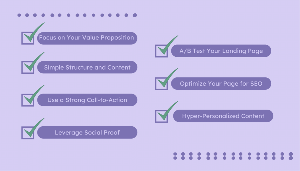 Checklist How Can You Optimize a B2B Landing Page