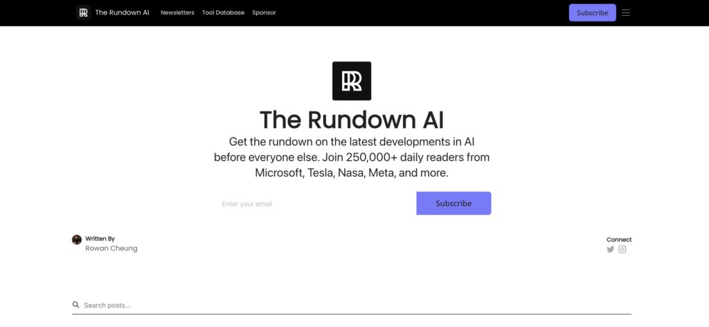 The Rundwon AI: Top 6 Must-Read Newsletters For AI Marketers