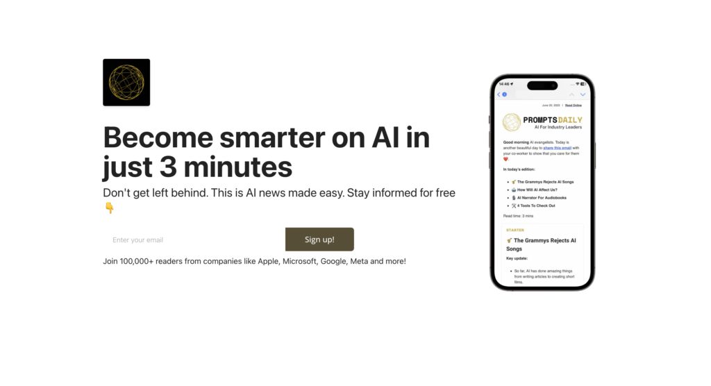 Prompts Daily: Top 6 Must-Read Newsletters For AI Marketers