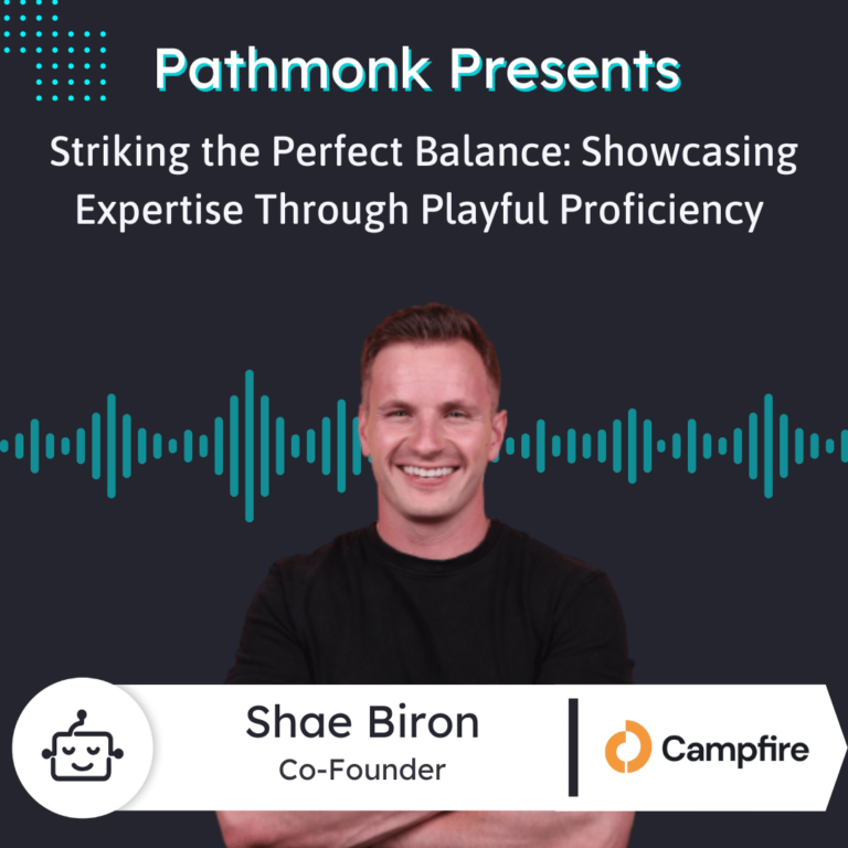 Striking the Perfect Balance Showcasing Expertise Through Playful Proficiency Interview with Alex Brown from Campfire