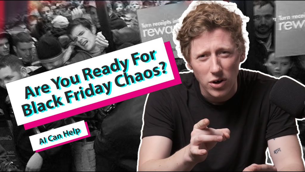 Black Friday Chaos YouTube Thumbnail Example: Mastering YouTube SEO: How to Optimize Your Videos for Search