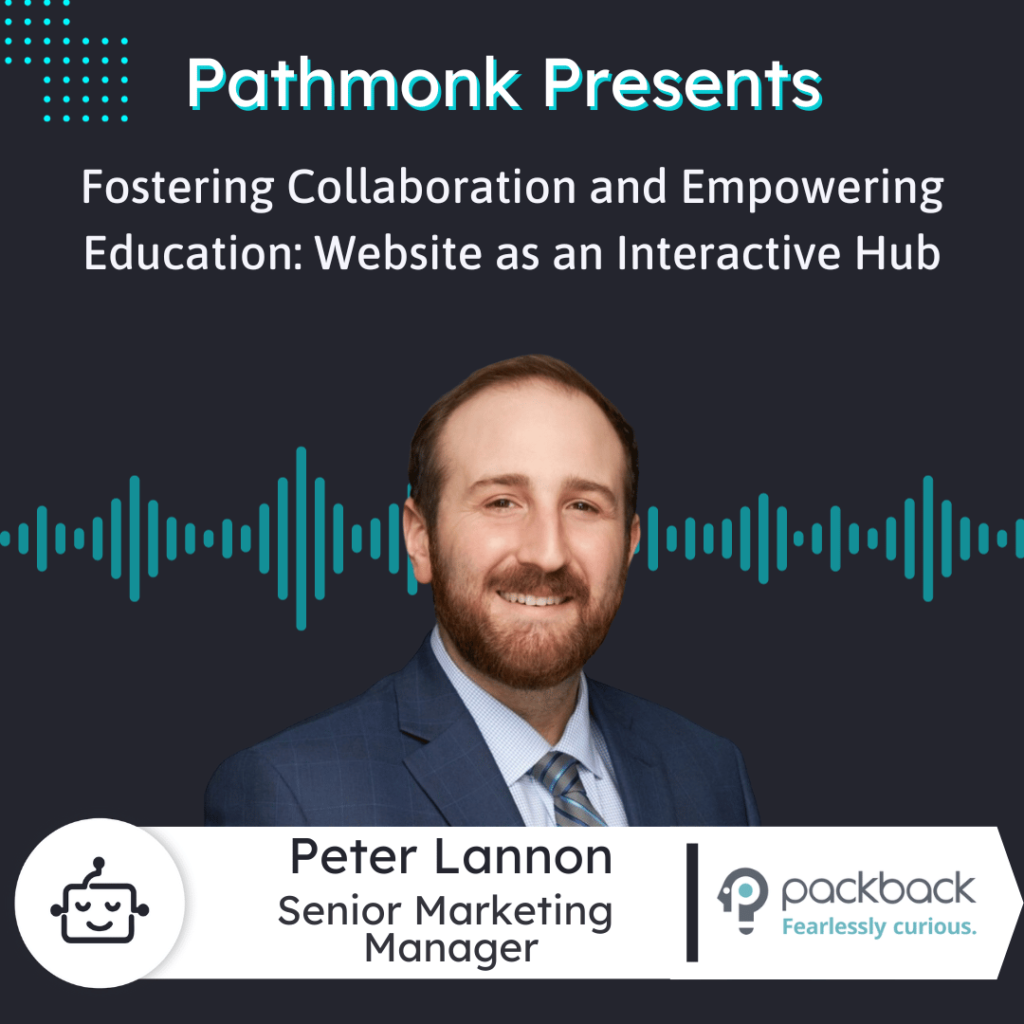 Fostering Collaboration and Empowering Education Website as an Interactive Hub Interview with Peter Lannon from Packback