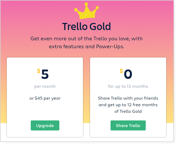 Trello-gold-pricing_saas_marketing
