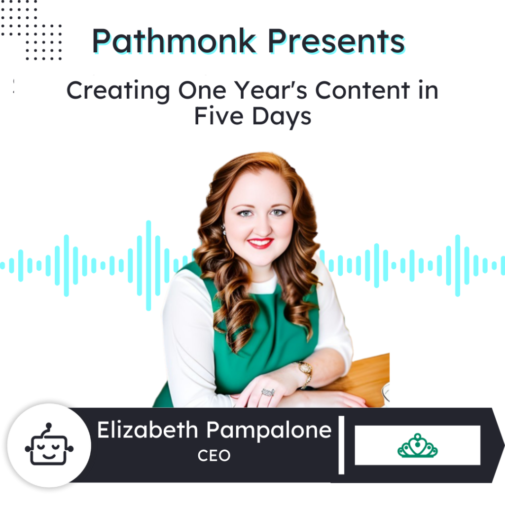 Creating One Year's Content in Five Days | Elizabeth Pampa from Absolute Marketing