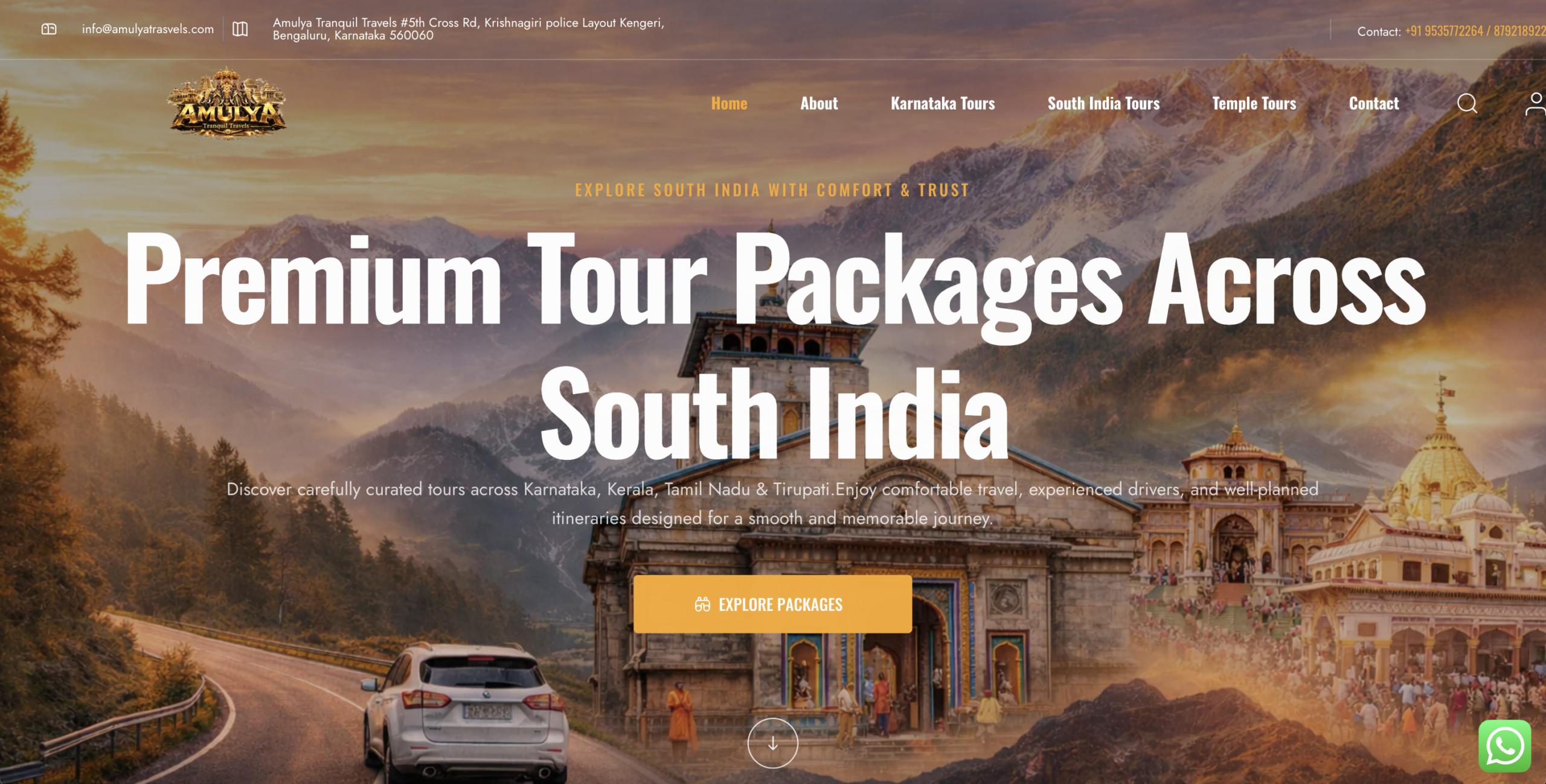 Amulya Travels preview