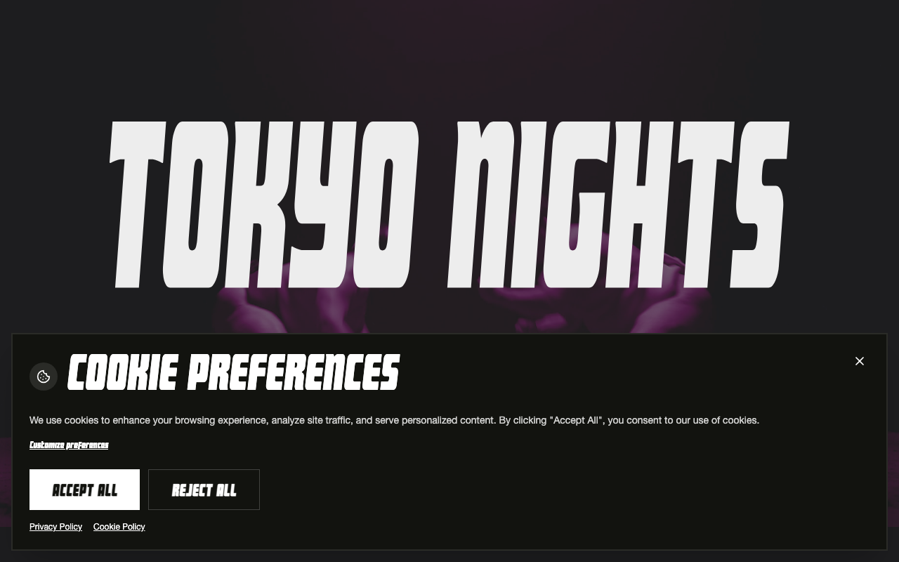 Tokyo Nights preview