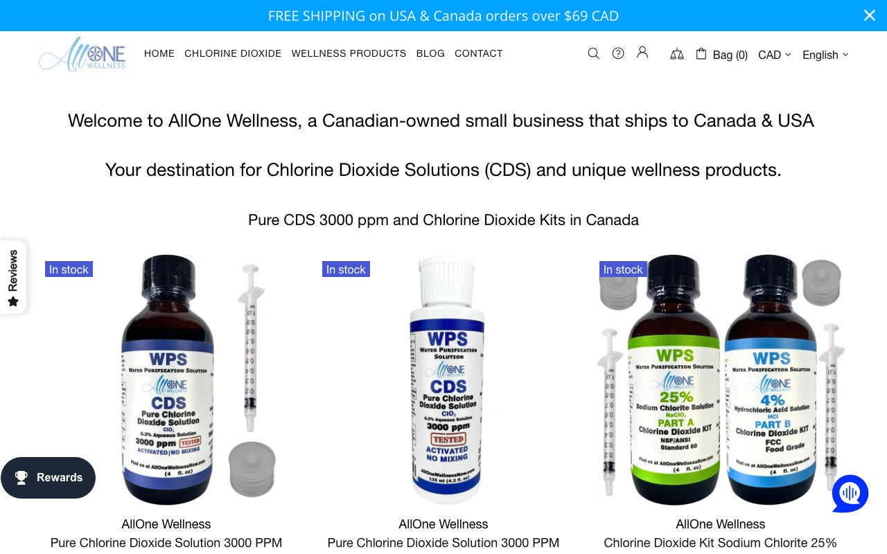 AllOne Wellness preview