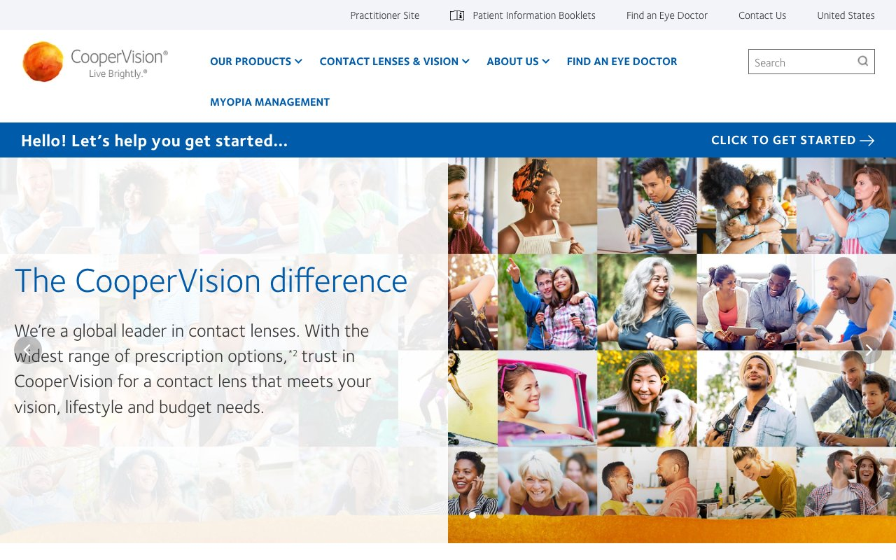 CooperVision preview