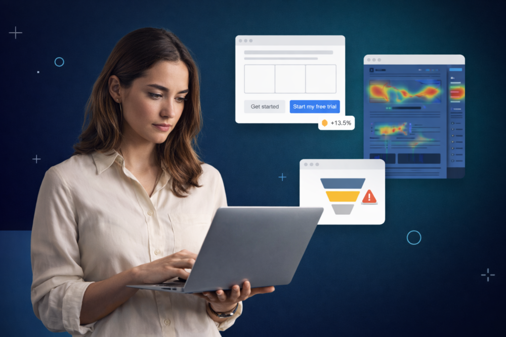optimize a landing page for conversions UX