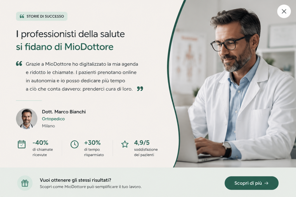 Doctoralia Pathmonk microexperience showing role-based signup qualification for doctors and hospitals