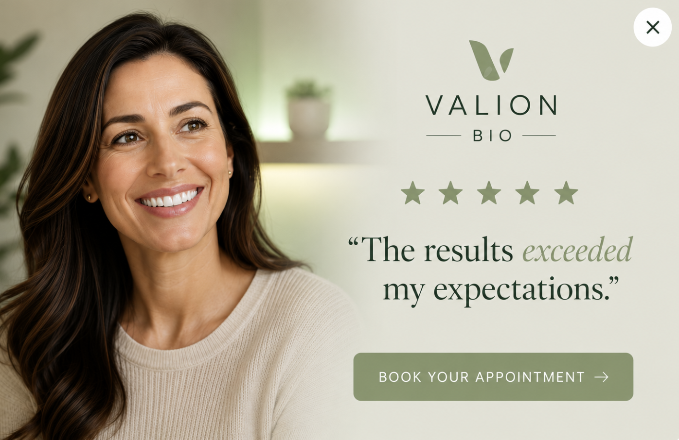 Microexperience: a five-star patient testimonial card