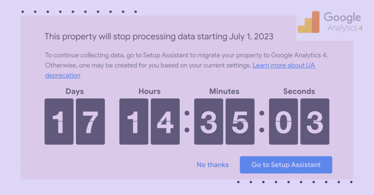 Goodbye Google Analytics Universal Solving the Migraines to Migrating Data Google Analytics 4 Featured Image